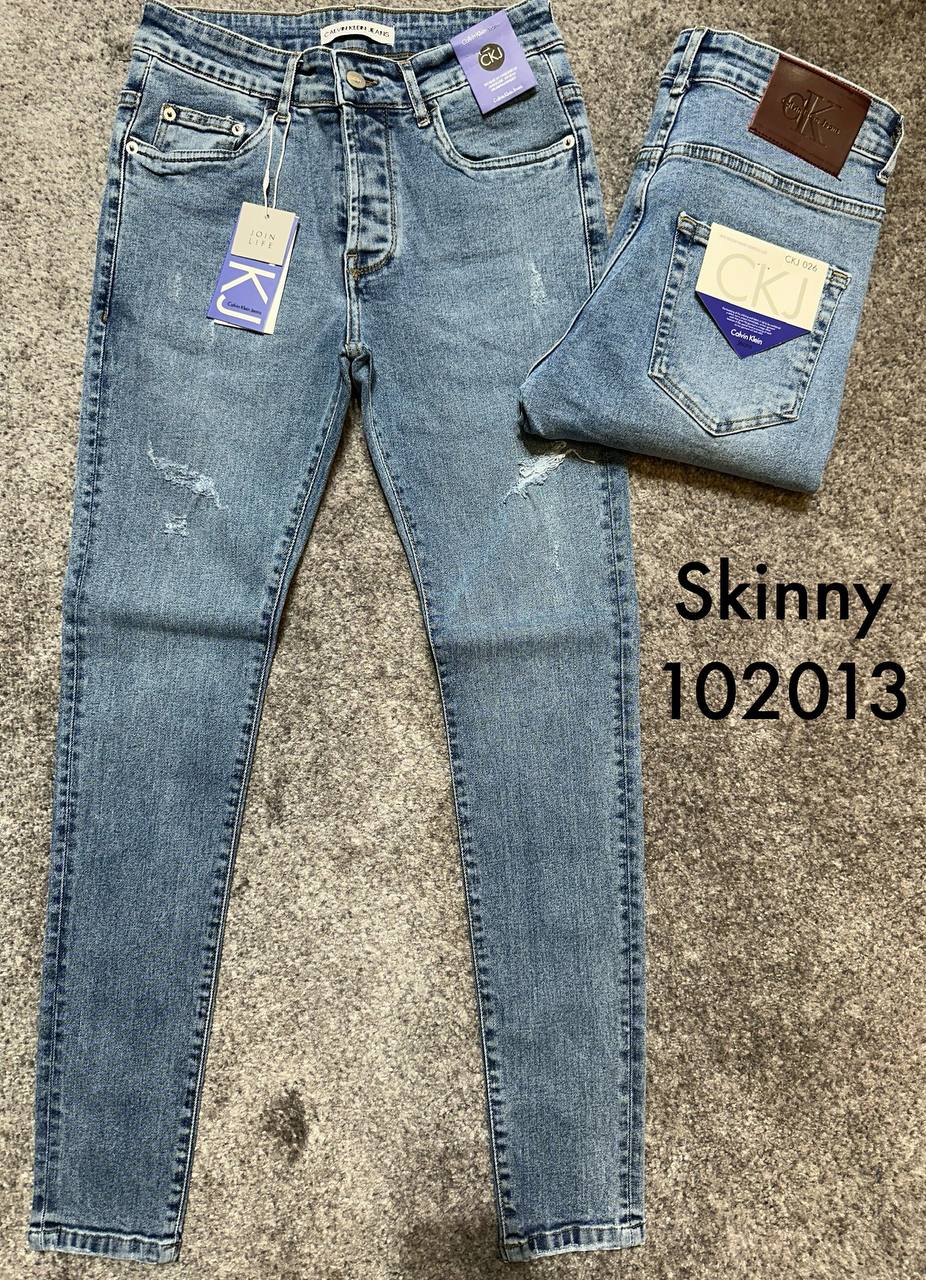 شلوار جین دمپا فیت ( اسکینی) کد مجصول : 102013 پارچه ترک تمام کش