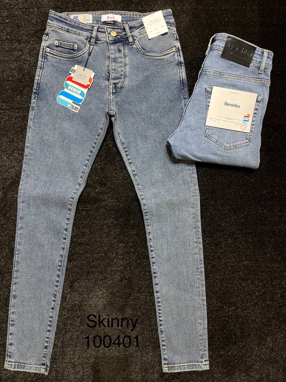 شلوار جین دمپا فیت ( اسکینی) کد محصول : 100401 پارچه تمام کش ترک سایزبندی: 30 تا 34