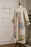 مانتو طرح دار فوق العاده عالی مجلسی